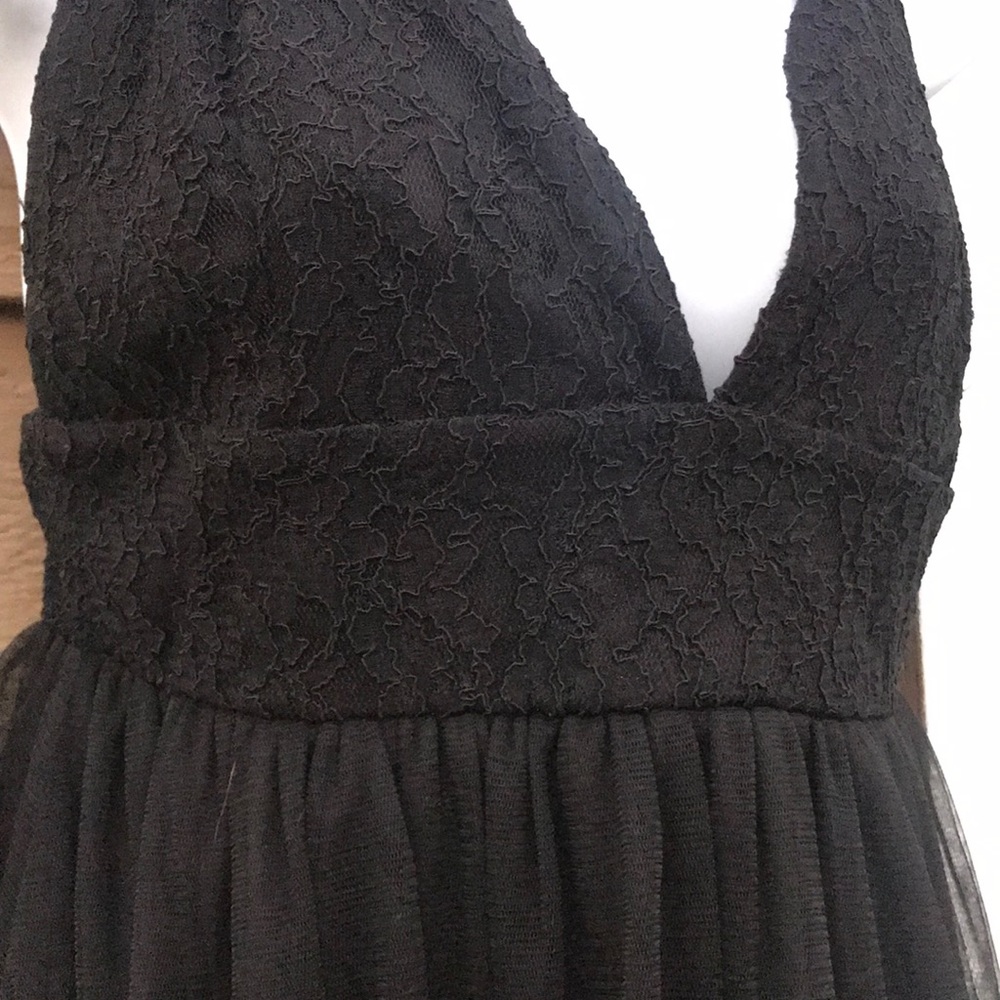👗Symphony Black, lacy dress👗👗 - Picture 3 of 8